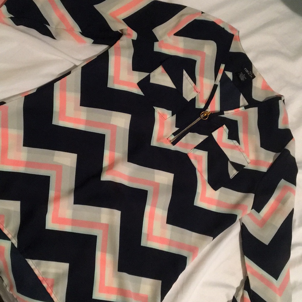 Rue 21 chevron High-Low top
